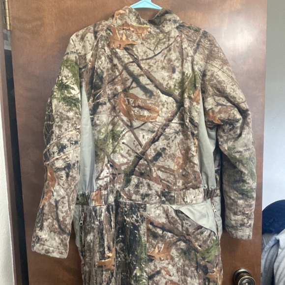 Cabela's Jackets & Coats Cabelas Zonz Woodland Camo Insulated